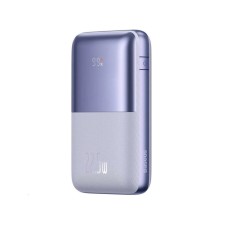 Зовнішній акумулятор Baseus Bipow Pro Digital Display Fast Charge Power Bank 20000mAh 22.5W Purple (PPBD030005)