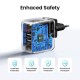 Зарядний пристрій UGREEN CD296 GaN 65W Fast Charger (3-Port)(UGR-90409) (UGR-90409)