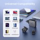 Зарядний пристрій UGREEN CD296 GaN 65W Fast Charger (3-Port)(UGR-90409) (UGR-90409)