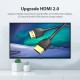 Кабель Тонкий HDMI Vention Slim Portable HDMI 2,0 - 3M. Black (AAIBI)