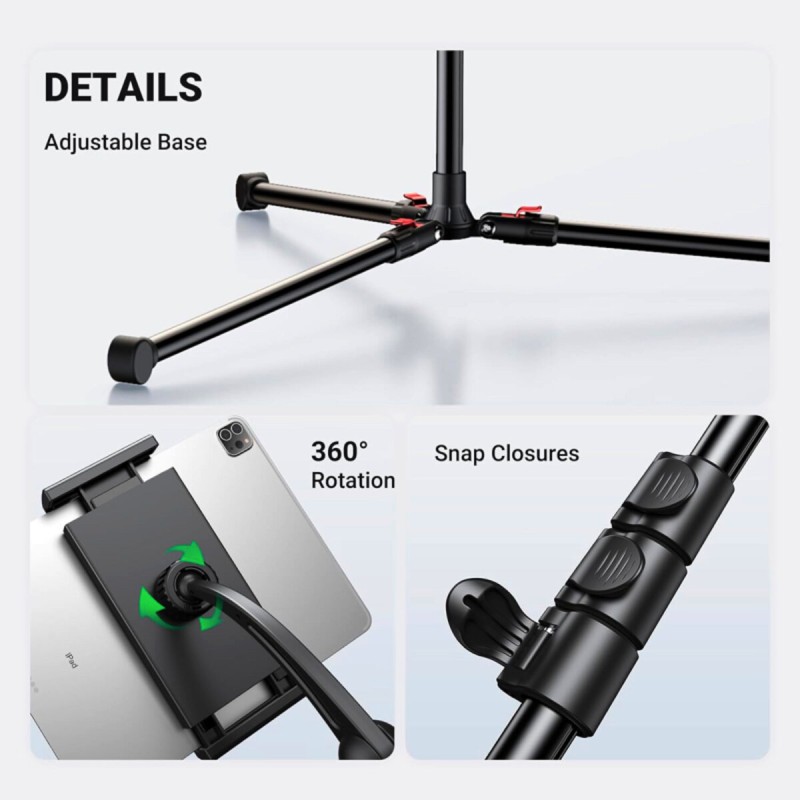 Тримач для мобільного UGREEN LP585 Tablet and Phone Tripod Stand (UGR-15647) (UGR-15647)