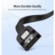 Кабель UGREEN US217 SATA 3 Data Cable 0.5m (Black)(UGR-30796) (UGR-30796)