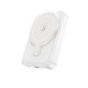 Зовнішній акумулятор HOCO Q11 Expressar PD20W 3-in-1 magnetic fast charging power bank(10000mAh) White (6931474777799)
