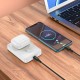 Зовнішній акумулятор HOCO Q11 Expressar PD20W 3-in-1 magnetic fast charging power bank(10000mAh) White (6931474777799)