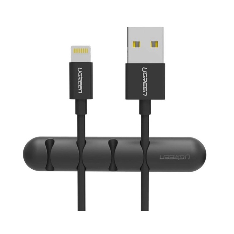 Органайзер для кабелів UGREEN LP114 Cable Organizer 2 Pack (Black)(UGR-30762) (UGR-30762)