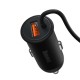 Тримач для мобiльного з БЗП Basues CW01  Magnetic Wireless Charging Car Mount 40W Claw Edition Cluster Black (C40141000111-01)