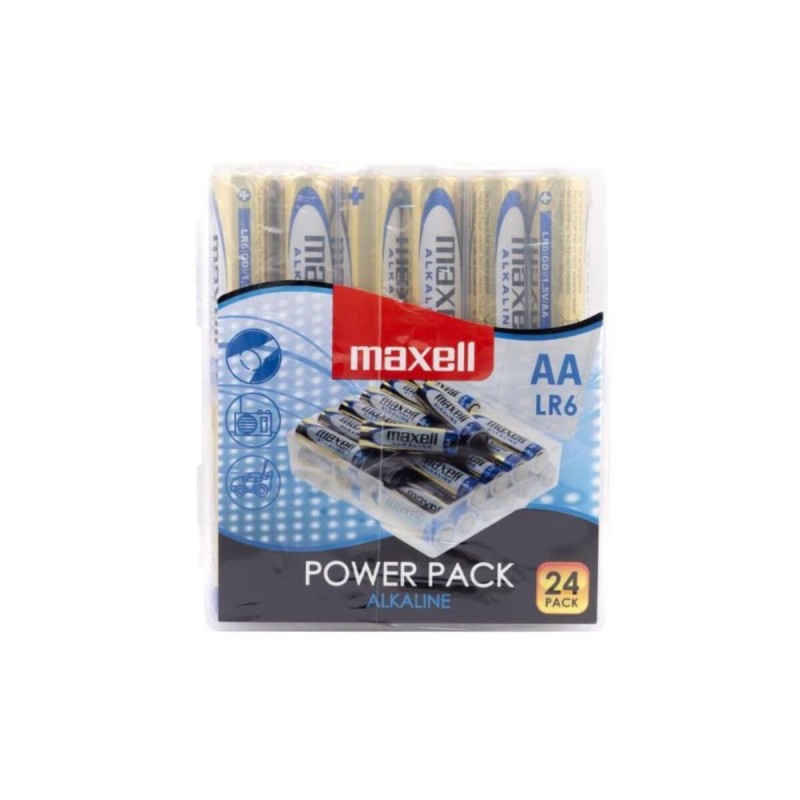 Батарейка MAXELL LR6 24PK POWER PACK 24шт (M-790269.04.CN) (4902580748326)
