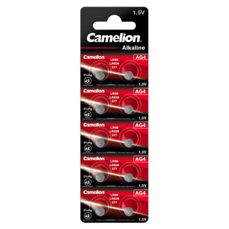 Батарейка CAMELION AG4 Button cell BP10 10шт (C-12051004) (4260216454400)