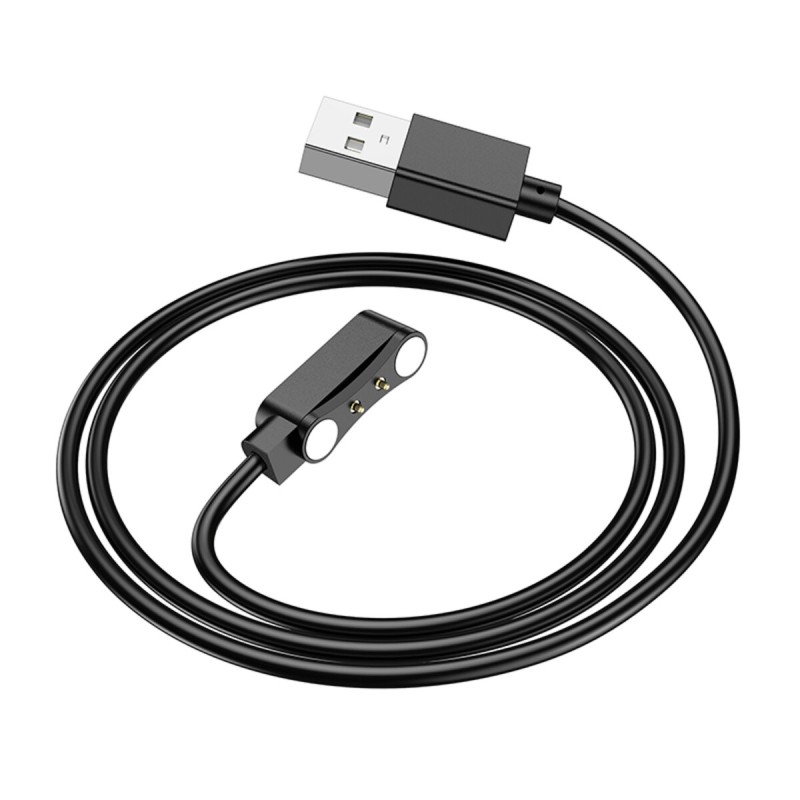 Кабель HOCO Y15 Smart sports watch charging cable Black (6942007603058 )