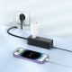 Мережевий подовжувач HOCO AC10A Barry PD65W GaN (2C2A with 1 socket) desktop charger Black (6942007601672 )