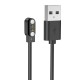 Кабель HOCO Y17 Smart sports watch charging cable Black (6942007604871 )