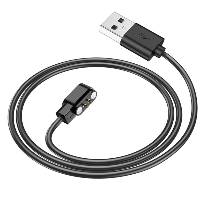 Кабель HOCO Y17 Smart sports watch charging cable Black (6942007604871 )