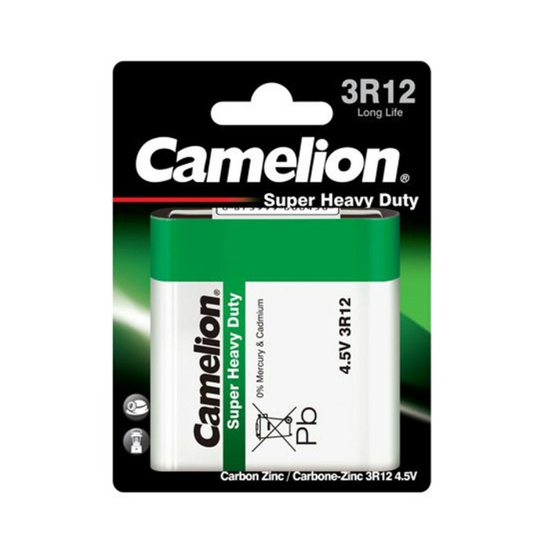 Батарейка CAMELION Super Heavy Duty 3R12 BP1 1шт (C-10000112) (4260033156372)