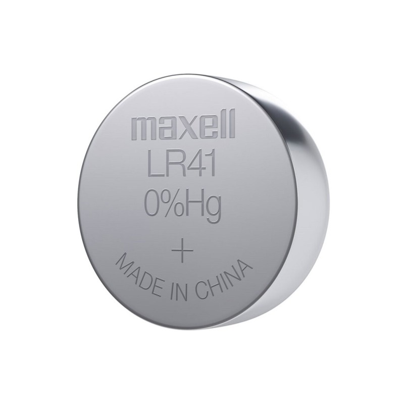 Батарейка MAXELL LR41 10PK MF(5X2) BLISTER 10шт (M-11716800) (4902580132682)