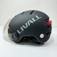 Захисний шолом Livall L23 (M) Dark Night (54-58см), сигнал поворотів та стопів, додаток, зйомний візор (пульт BR80 в комплекті не іде) (LIV-000L23-5210)
