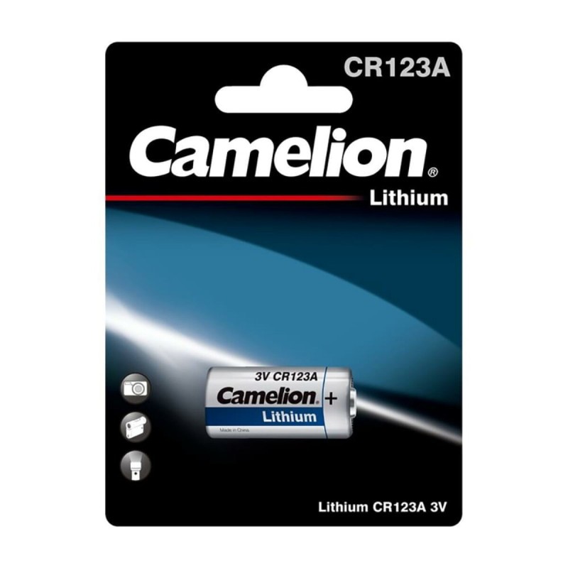 Батарейка CAMELION Camera Spezial CR123A BP1 1шт (C-19001123) (4260033153364)