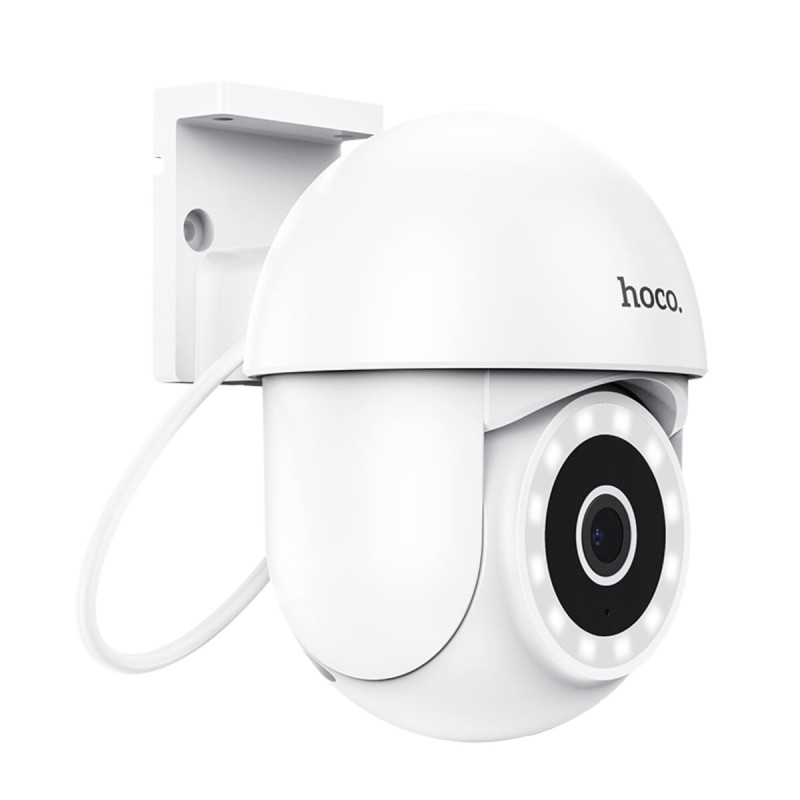 IP-камера відеоспостереження HOCO D2 outdoor PTZ HD camera White (6942007611688 )