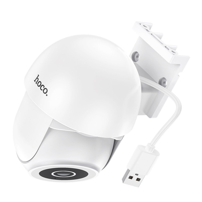 IP-камера відеоспостереження HOCO D2 outdoor PTZ HD camera White (6942007611688 )