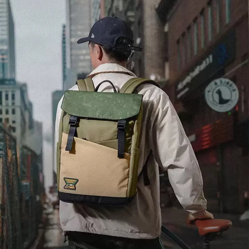 Рюкзак Tomtoc Slash-T64 Flip Laptop Backpack Green 15.6 Inch/18L (T64M1T1GC) (T64M1T1GC)