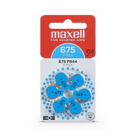 Батарейка MAXELL PR44 (675) 6BS ZINC AIR (M-790420.00.EU) (4043752334500)