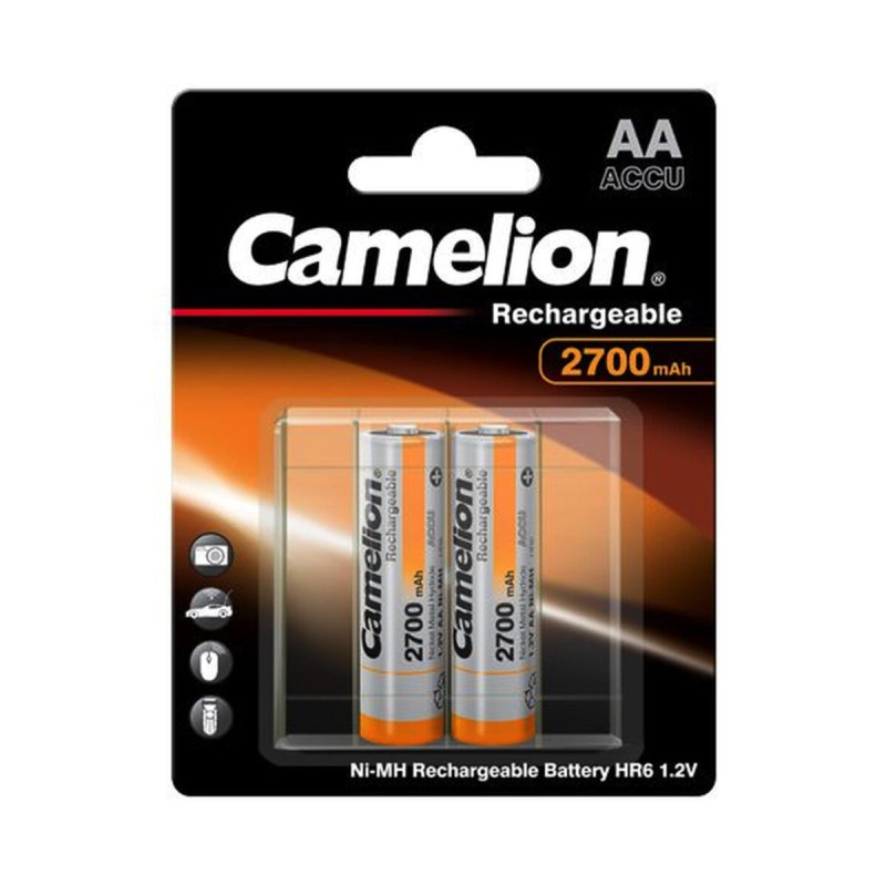 Акумулятор CAMELION Ni-MH HR6 AA 2700mA BP2 2шт (C-17027206) (4260033151926)