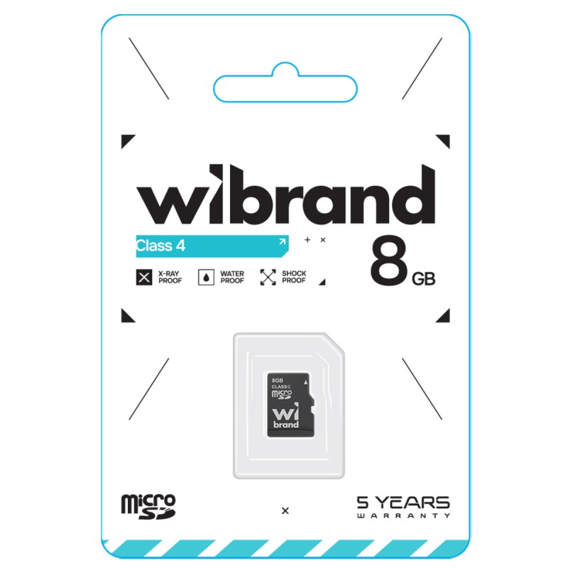 microSDHC Wibrand 8Gb class 4 (WICDC4/8GB)