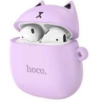 Навушники HOCO EW45 True wireless stereo headset Lilac Cat (6931474789228)