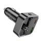 АЗП з FM-модулятором HOCO E81 Fantasy PD30W+QC3.0 car BT FM transmitter Black (6942007612296 )