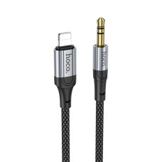 Аудiокабель HOCO UPA26 Fresh digital audio conversion cable iP Black (6942007608817 )