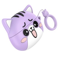Навушники HOCO EW48 True wireless stereo headset Purple Cat (6942007610018 )
