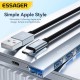 USB-hub ESSAGER Fengyang  4 in 1 Splitter (Type-C port) Silver (EHBC04-FY10-P)