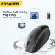 Миша безпровідна ESSAGER (Color box)Spirituel 2.4G wireless mouse White (ESBWX-LD02-Z)