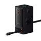 Мережевий зарядний пристрій Baseus PowerCombo Digital PowerStrip 2AC+1U+1C+Retractable-C 65W with 1.5m power cord EU Black (PSLR000301)