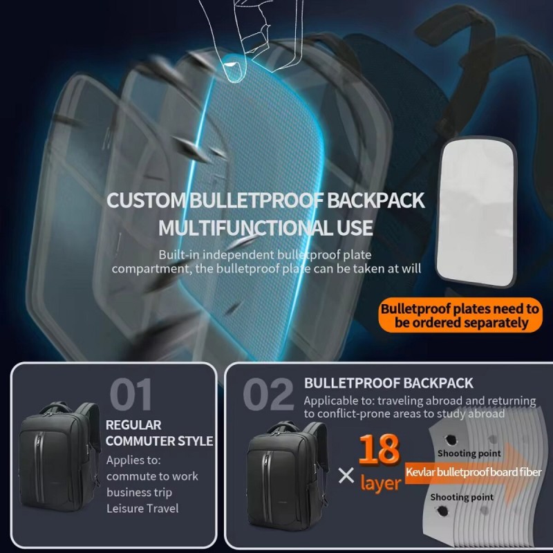Рюкзак Tigernu T-B9600 15.6" Grey (T-B9600GR)
