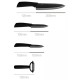 Набір ножів з 4 предметів Xiaomi HuoHou Nano Ceramic Knifes Set 4 pcs (HU0010)