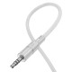 Аудiокабель HOCO UPA27 Spirit transparent digital audio conversion cable iP Black (6942007612524 )