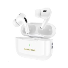 Навушники BOROFONE BW59 Plus True wireless ANC noise reduction BT headset White (6941991107467)