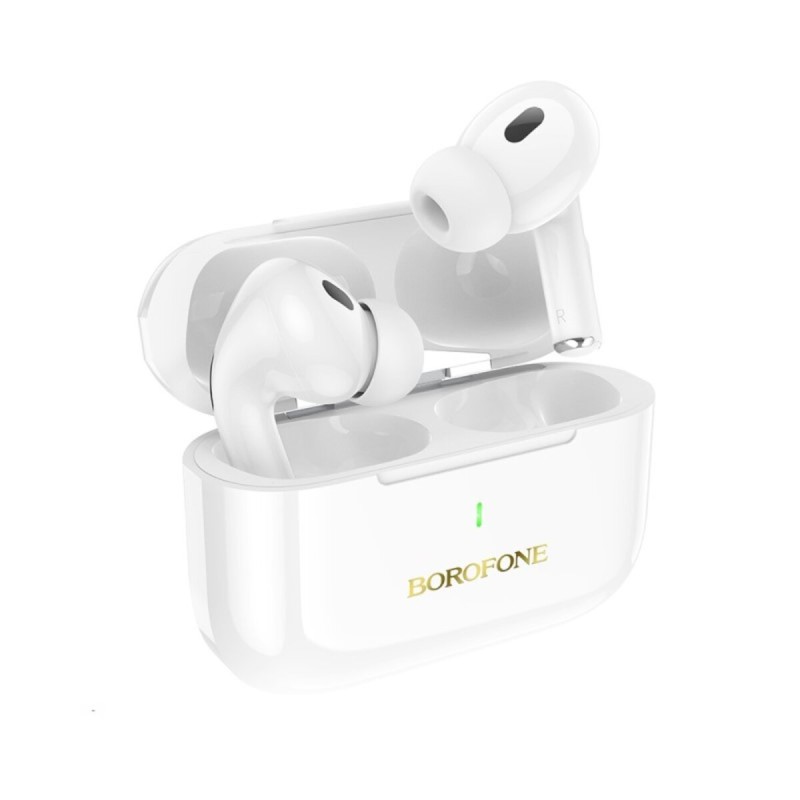 Навушники BOROFONE BW59 Plus True wireless ANC noise reduction BT headset White (6941991107467)