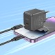 Мережевий зарядний пристрій HOCO CS13A Ocean single port PD20W charger set(C to iP) Black (6942007603829 )