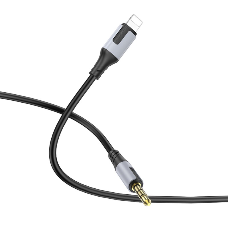 Аудiо-кабель BOROFONE BL19 Creator digital audio conversion cable iP Black (6941991108327)
