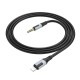 Аудiо-кабель BOROFONE BL19 Creator digital audio conversion cable iP Black (6941991108327)
