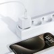 Мережевий зарядний пристрій ACEFAST A73 mini PD20W GaN single USB-C charger set (C3-03) White (6974316282655)