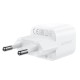 Мережевий зарядний пристрій ACEFAST A73 mini PD20W GaN single USB-C charger set (C3-03) White (6974316282655)