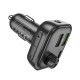 АЗП з FM-модулятором BOROFONE BC54 Acertar PD30W+QC3.0 car BT FM transmitter 18W Black (6941991109850)