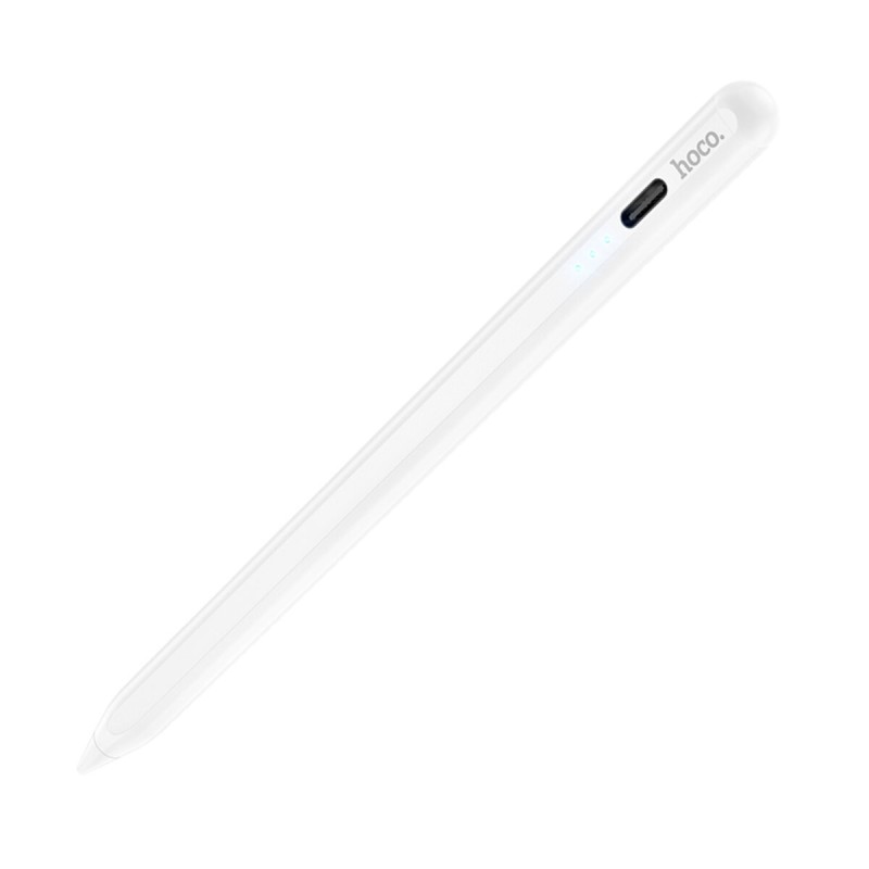 Стилус HOCO GM108 Smooth series fast charging capacitive pen for iPad White (6942007600569 )