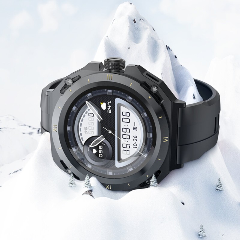 Смарт-годинник HOCO Y14 Smart sports watch(call version) Black (6931474798923 )