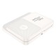 Бездротовий зарядний пристрій HOCO CQ7 Pass folding 3-in-1 wireless fast charger(iWatch+SAM) Milky White (6942007617161 )