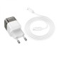 Мережевий зарядний пристрій HOCO C125A Transparent tribute single-port PD20W charger set(Type-C to Type-C) Transparent White