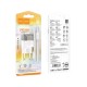Мережевий зарядний пристрій HOCO C125A Transparent tribute single-port PD20W charger set(Type-C to Type-C) Transparent White