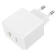 Мережевий зарядний пристрій HOCO CS13A Ocean single port PD20W charger White (6942007603812 )